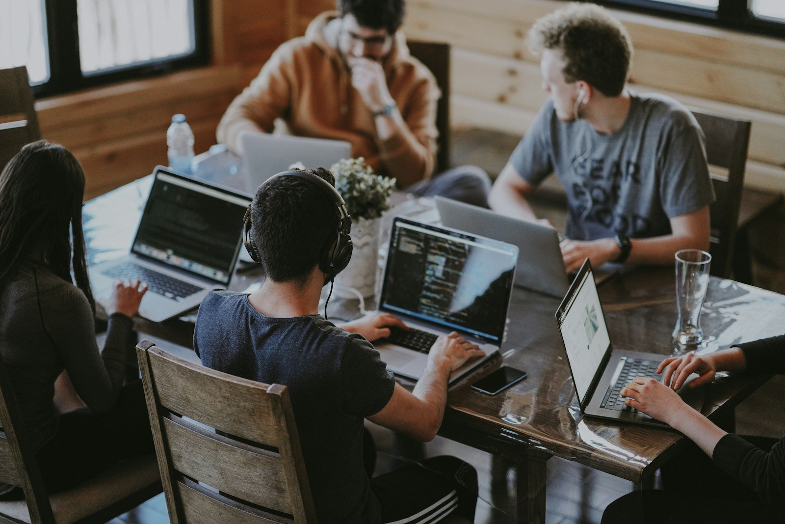 Team building a digital product