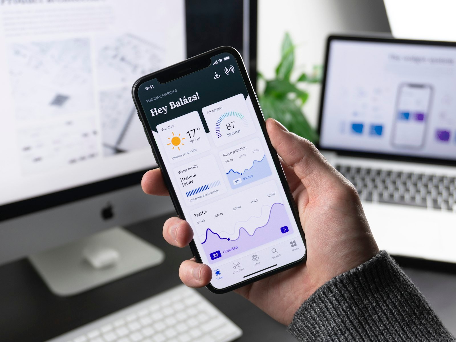 Landing page